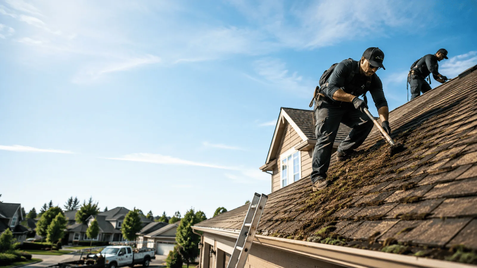 Roof Moss Removal in Emblem, WY near me